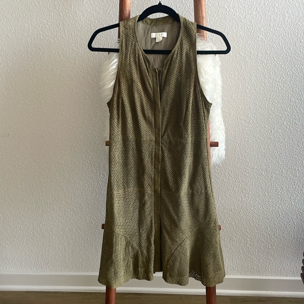 INTROPIA Suede Dress